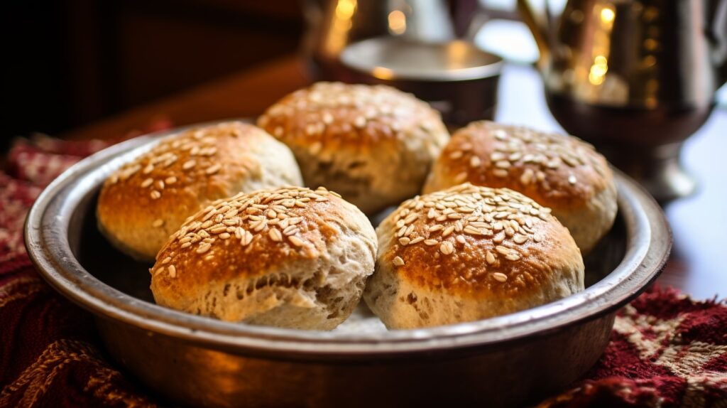 Scottish oatmeal rolls