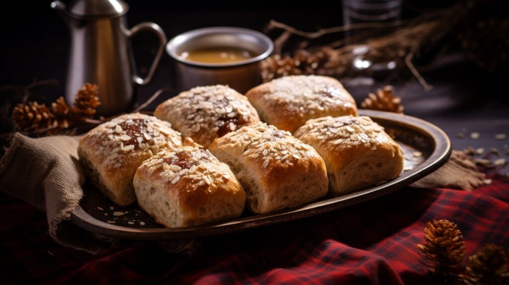 Scottish oatmeal rolls